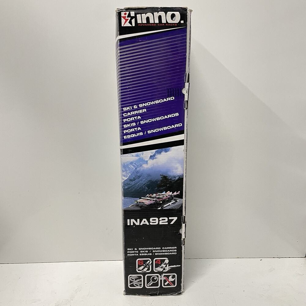 Inno Advances Car Roof Rack Attachment INA927 Gravity Ski Snowboard Racks W/ Key